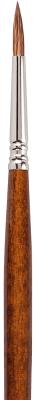 Кисть для рисования Escoda Versatil Brush L/H Синтетика круглая №6 / S3040-6 (темно-коричневый)