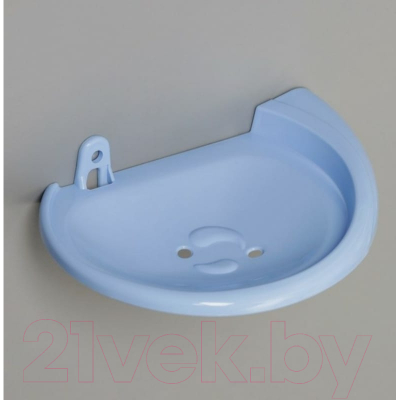 Комплект мебели для ванной Росспласт Олипмия 534629 (голубой)