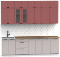 

Готовая кухня, Лион-9 2.6м