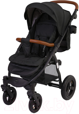 Детская прогулочная коляска Tomix Stella Lux / HP-777LUX (черный)