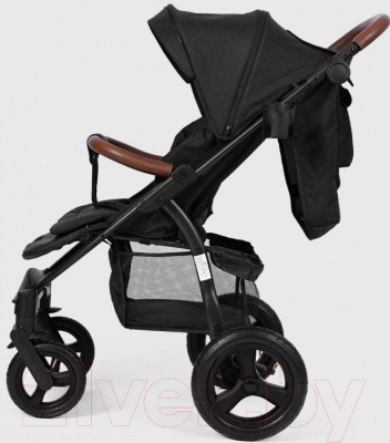 Детская прогулочная коляска Tomix Stella Lux / HP-777LUX (черный)