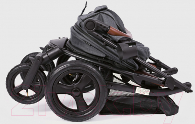 Детская прогулочная коляска Tomix Stella Lux / HP-777LUX (темно-серый)