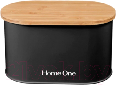 Хлебница Home One 417013 (черный)