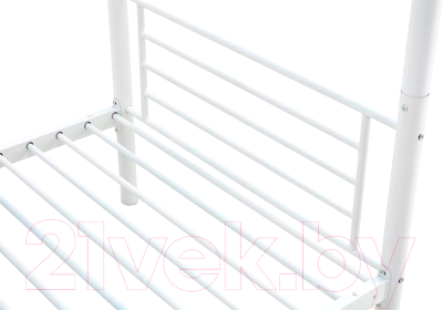 Двухъярусная кровать детская Halmar Bunky 90x200 (белый)