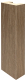 Рейка интерьерная ALBICO 2800x40x22 (дуб светлый) -