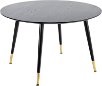 Обеденный стол Halmar Embos 120x75 (черный/золотой) - 