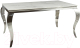 Обеденный стол Signal Prince Ceramic 180x90 (белый Calacatta/хром) - 