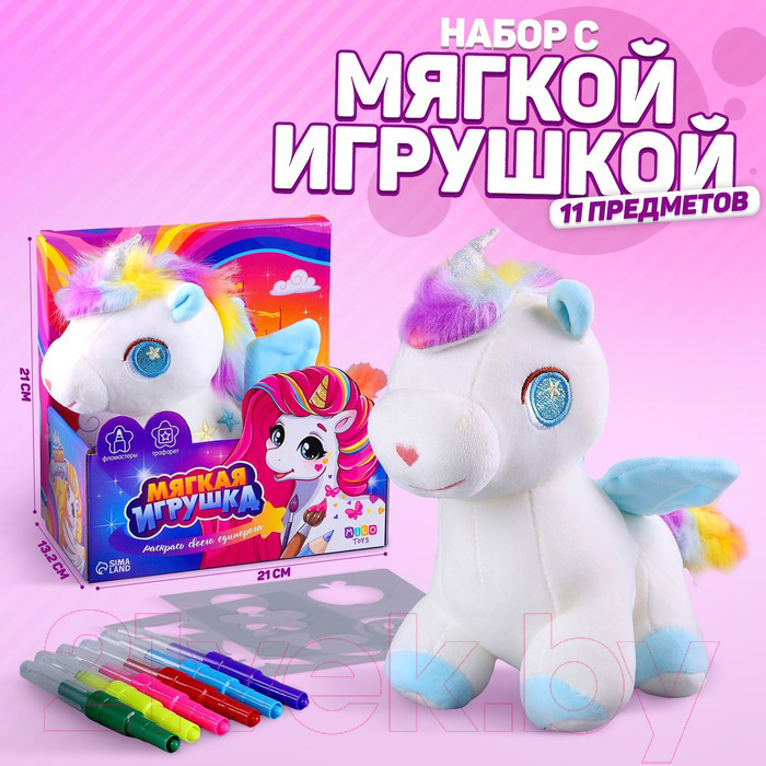 Мягкая игрушка Milo Toys Единорог / 9545167