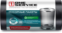 

Пакеты для мусора One Service, 6.5мкм 35л 14410173