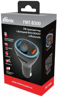 FM-модулятор Ritmix FMT-B300