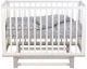 Миниатюра изображения товара Детская кроватка Polini Kids Simple 340 с маятником / 0003147-04 (белый)