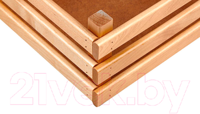 Изображение товара Ящик декоративный Polini Kids Home Basket / 0003152-21 (лакированный)