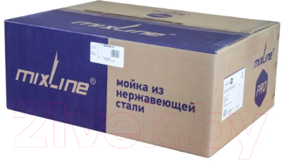 Купить Мойка кухонная со смесителем Mixline Pro 552104  