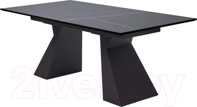 Обеденный стол M-City Богарт 200 / 480M05317 (Titanium Black Pulido/черный)