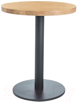 Обеденный стол Signal Puro 80 II (дуб/черный)