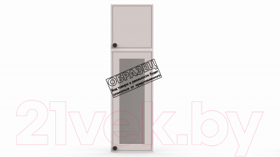 Кухонный гарнитур Интермебель Лион-9 2.6м без столешницы (графит софт)