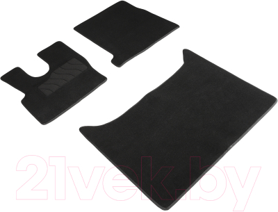 Комплект ковриков для авто Seintex 95052 (черный)