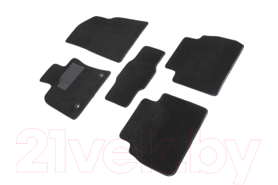 Комплект ковриков для авто Seintex 85498 (черный)