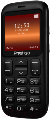 Мобильный телефон Prestigio Muze L1 / PFP1220DUOBLACK (черный)