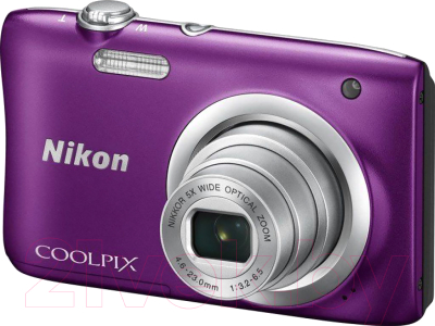 Компактный фотоаппарат Nikon Coolpix A100 (фиолетовый)