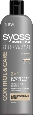 

Шампунь для волос Syoss, Men Control Care 2 в 1
