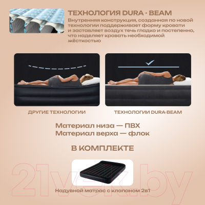 Купить Надувной матрас Intex Pillow Rest 64143  