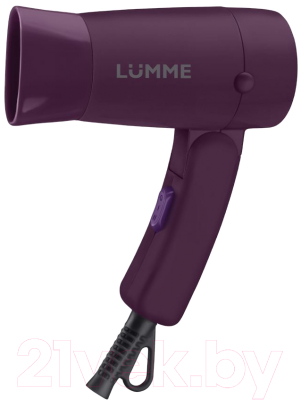 Компактный фен Lumme LU-1041 (фиолетовый чароит)