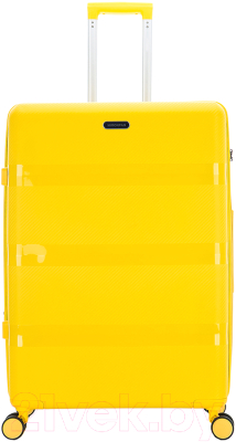 Чемодан на колесах Mironpan 11195 (S, желтый)