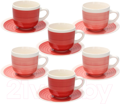 Набор для чая/кофе Tognana Louise Pompei / LO18502M149 (12пр)