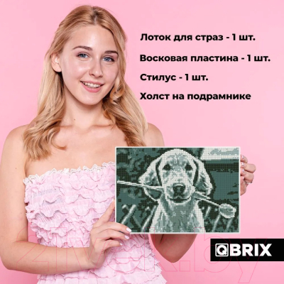 Набор алмазной вышивки QBRIX Original А4