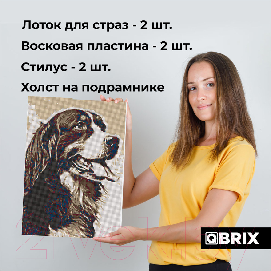 Набор алмазной вышивки QBRIX Vintage А3