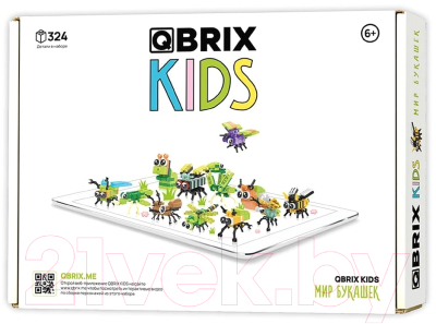 Конструктор QBRIX Kids Мир букашек