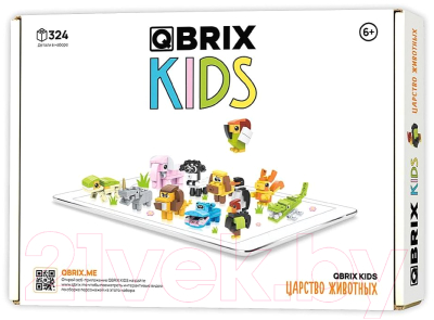 Конструктор QBRIX Kids Царство животных