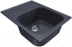 Миниатюра изображения товара Мойка кухонная Mixline ML-GM18 551977 (антрацит)