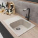 Миниатюра изображения товара Мойка кухонная Mixline ML-GM18 551974 (белый)