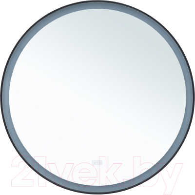 Зеркало Aquanet Тренд D 800 Led / 316653 (черный)