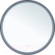 Зеркало Aquanet Тренд D 800 Led / 316653 (черный) - 