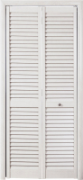 Дверь межкомнатная РСП Жалюзийная 80.3x200.5 (серый ясень) - 