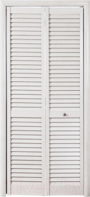 Дверь межкомнатная РСП Жалюзийная 80.3x200.5 (серый ясень)