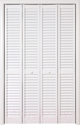 Дверь межкомнатная РСП Жалюзийная 120.8x200.5 (белый)