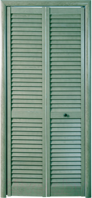 Дверь межкомнатная РСП Жалюзийная 50.3x200.5 (олива)