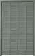 Дверь межкомнатная РСП Жалюзийная 100.8x200.5 (олива) - 