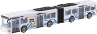 Автобус игрушечный Teamsterz С гармошкой / 1416566A (белый) - 