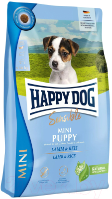 Сухой корм для собак Happy Dog Sensible Mini Puppy / 61251 (4кг)