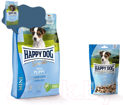 Сухой корм для собак Happy Dog Sensible Mini Puppy / 61252 (800г)