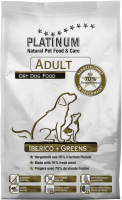 Сухой корм для собак Mypets Platinum Adult иберийская свинина с зеленью / 3201-15 (1.5кг) - 