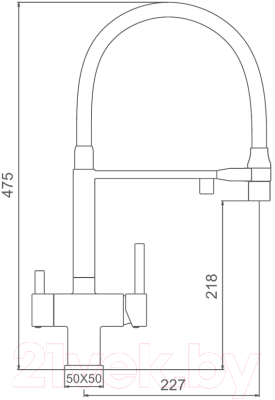 Смеситель Gappo G4395-59