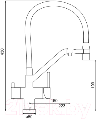 Смеситель Gappo G4398-85