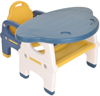 Комплект мебели с детским столом Pituso Облачко / YYD417 (голубой) - 