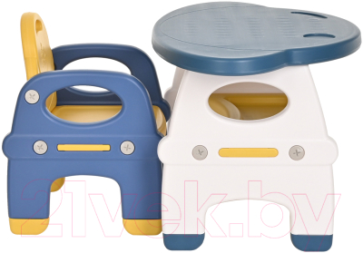 Комплект мебели с детским столом Pituso Облачко / YYD417 (голубой)